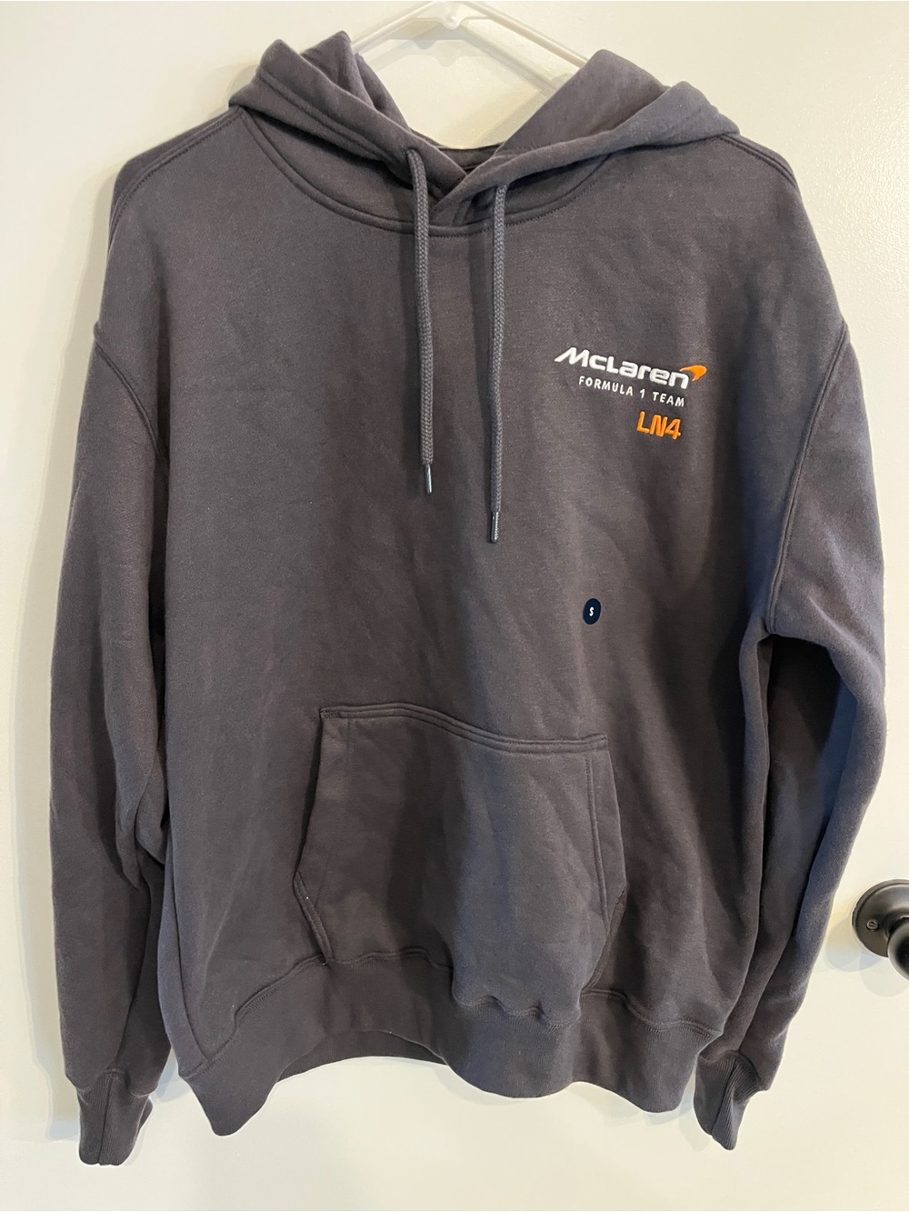 NWT Mens Sz Small ASOS Hollister McLaren Formula 1 Team Lando Norris Hoodie